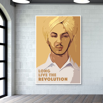 Bhagat Singh : India Wall Art