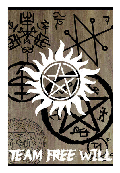 Wall Art, Supernatural Sigils Wall Art