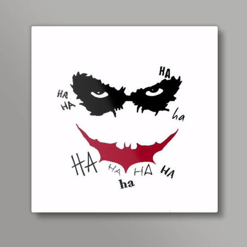 Joker Square Art Print | Arttist: Vaibhav Dangwal