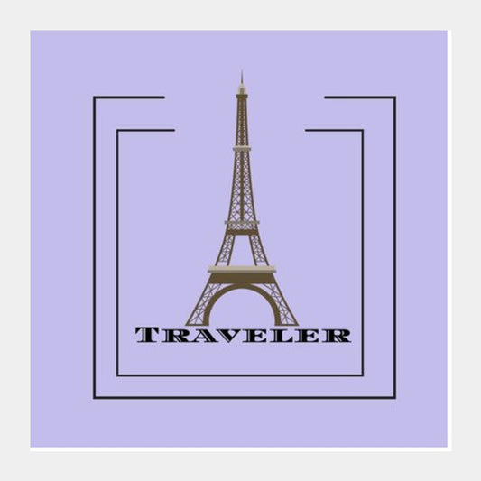 TRAVELER Square Art Prints