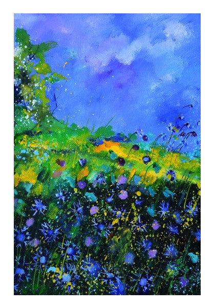 Blue Cornflowers 5671 Art PosterGully Specials