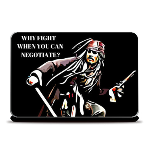 Captain Jack Sparrow Laptop Skins