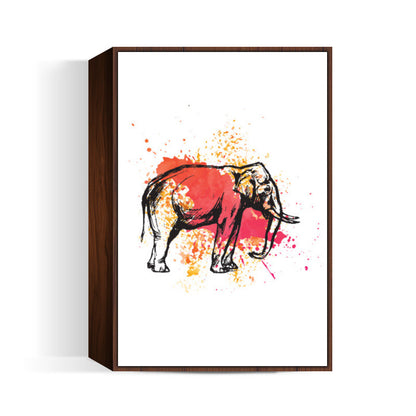 Painted Pachyderm | Lotta Farber wall Art