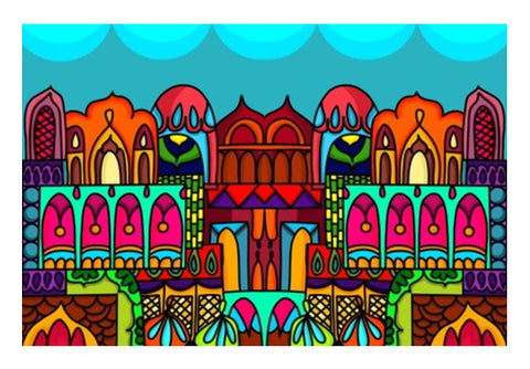 Windows Of India Wall Art