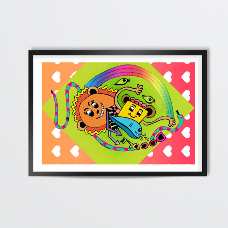Doodle Luv Wall Art