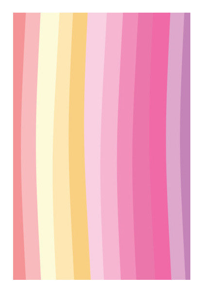 Cool Colors Tile Pattern Art PosterGully Specials