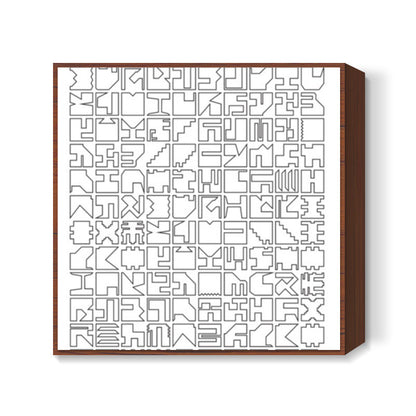 Printed Pixels Square Art Prints