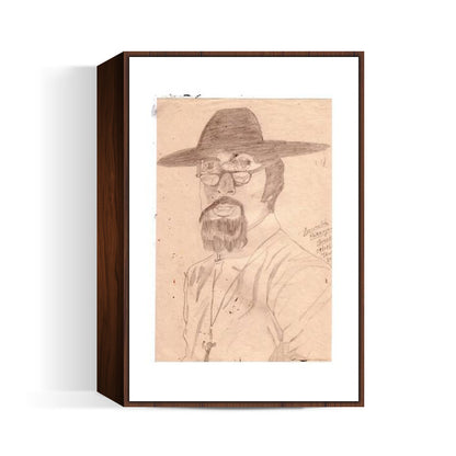 Amitabh Bachchan says My name is Anthony Gonsalves Wall Art