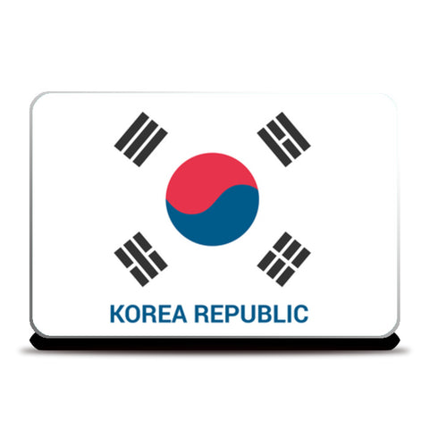 Korea Republic | #Footballfan Laptop Skins