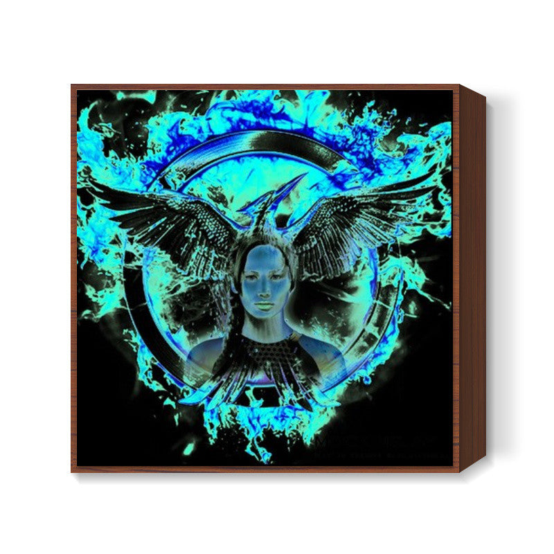 Mocking Jay (Hunger Games) Square Art Prints  Square Art Prints