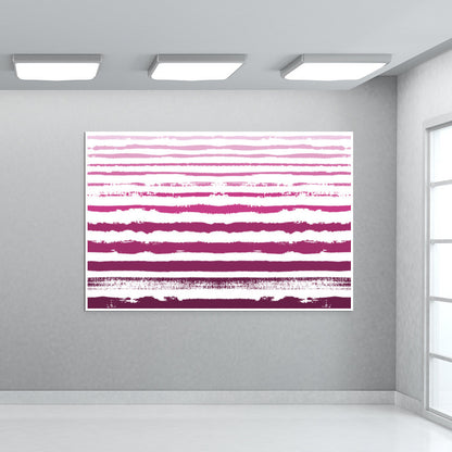 Uneven Stripes Wall Art