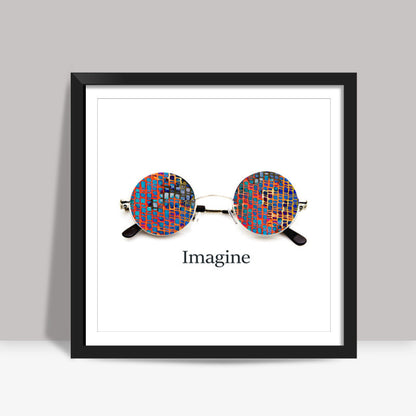 Imagine - John Lennon Square Art Prints