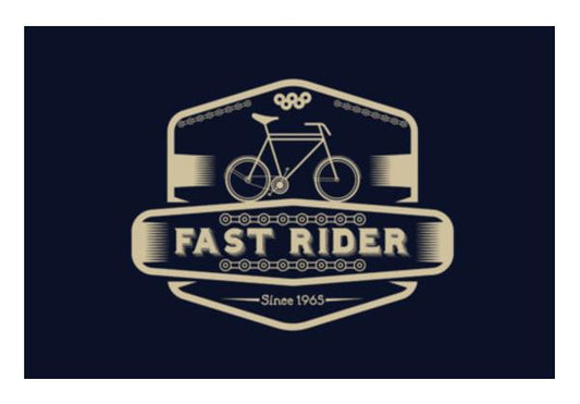 PosterGully Specials, Fast Rider Wall Art