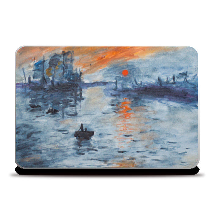 Impression, Sunrise by Claude Monet  Laptop Skins