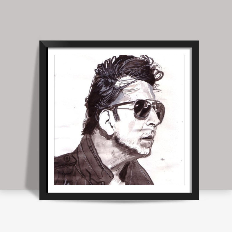 Bollywood superstar Akshay Kumars mission is his BABY Square Art Prints