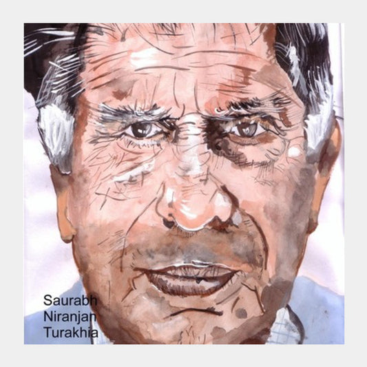 Square Art Prints, A promise is a promise, believes Ratan Tata Square Art Prints