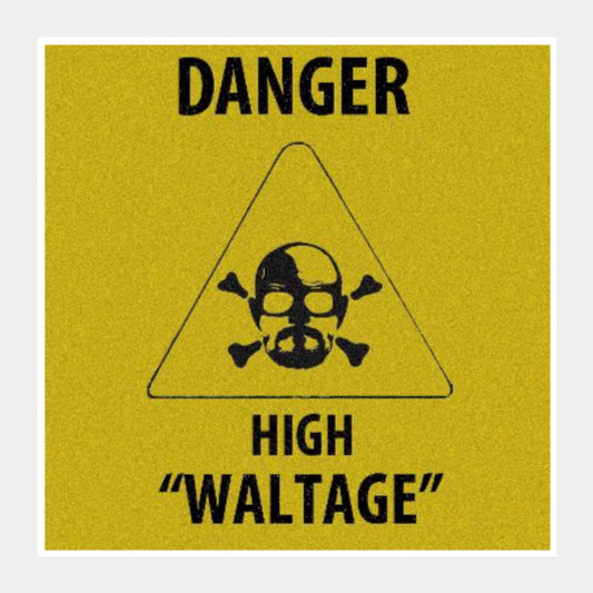 Square Art Prints, High Waltage