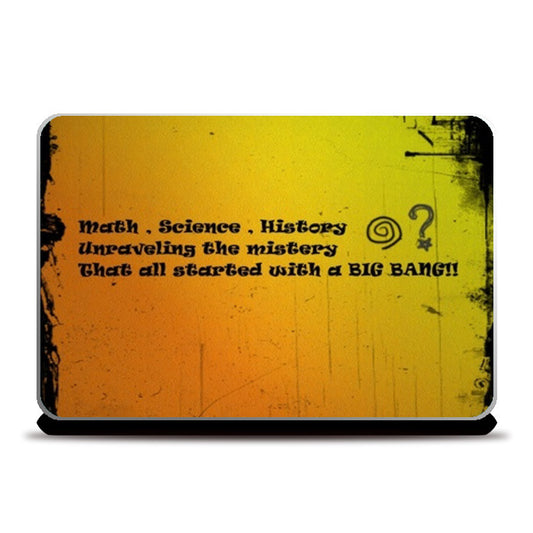 Laptop Skins, The big bang theory special Laptop Skins