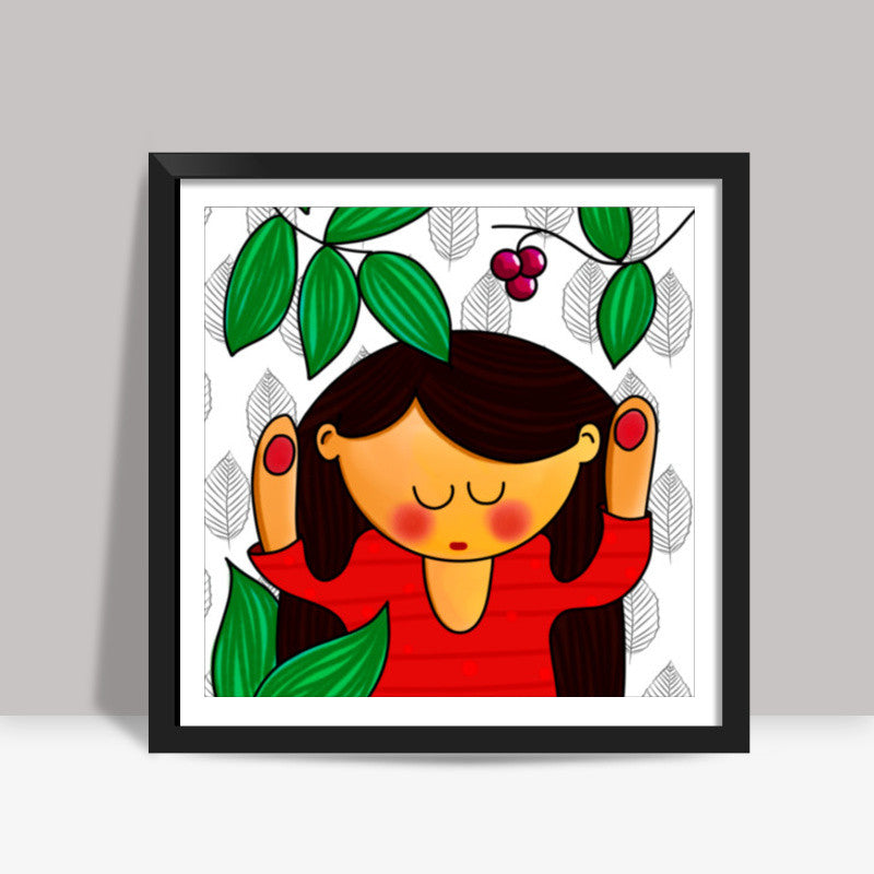 Hello Square Art Prints