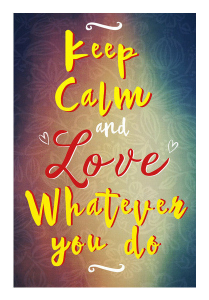 Keep Calm Wall Art