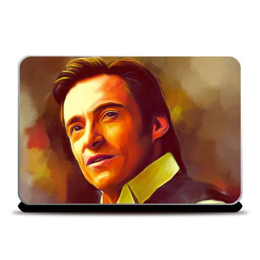 Hugh Jackman Laptop Skins