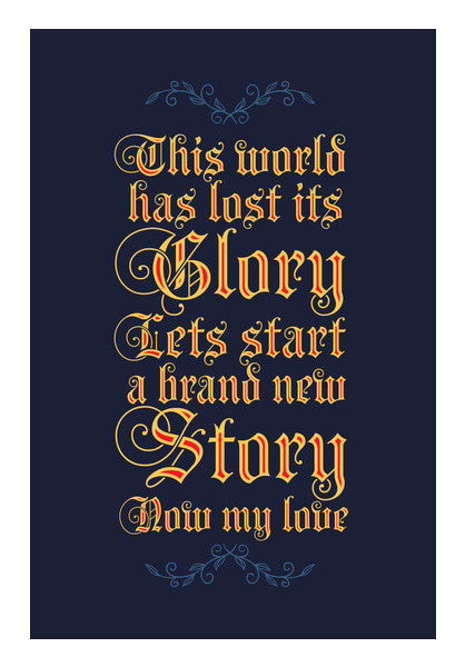 A new story Wall Art