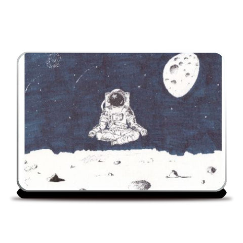 Laptop Skins, Meditating Yogi astronaut