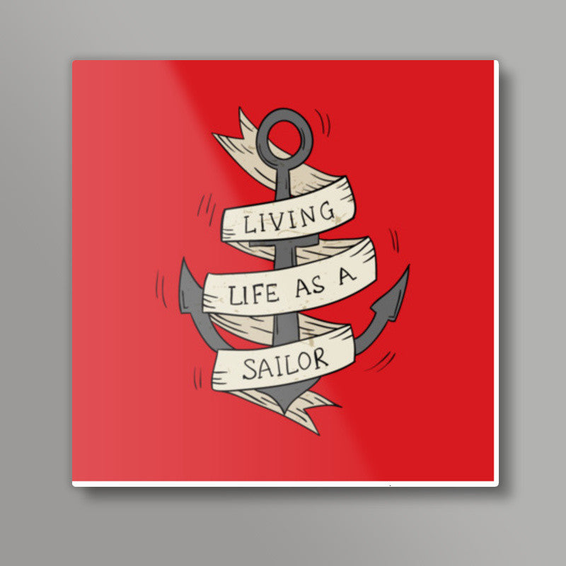 Sailor Square Art Prints