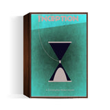 Inception minimalist movie poster Wall Art