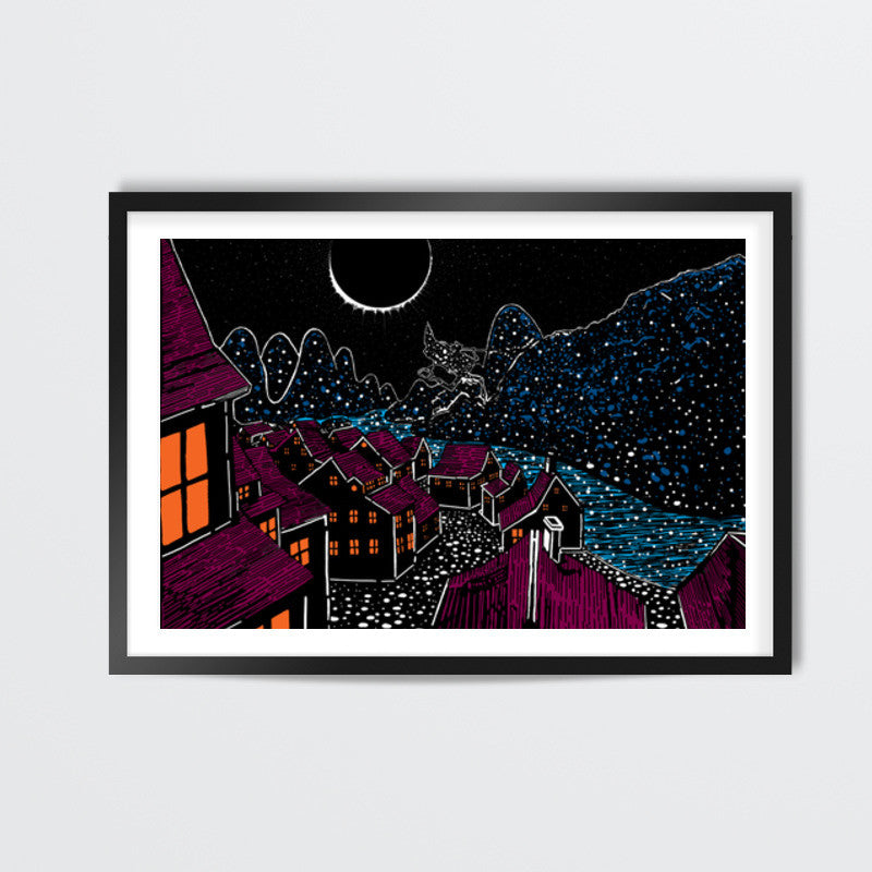 moon light Wall Art