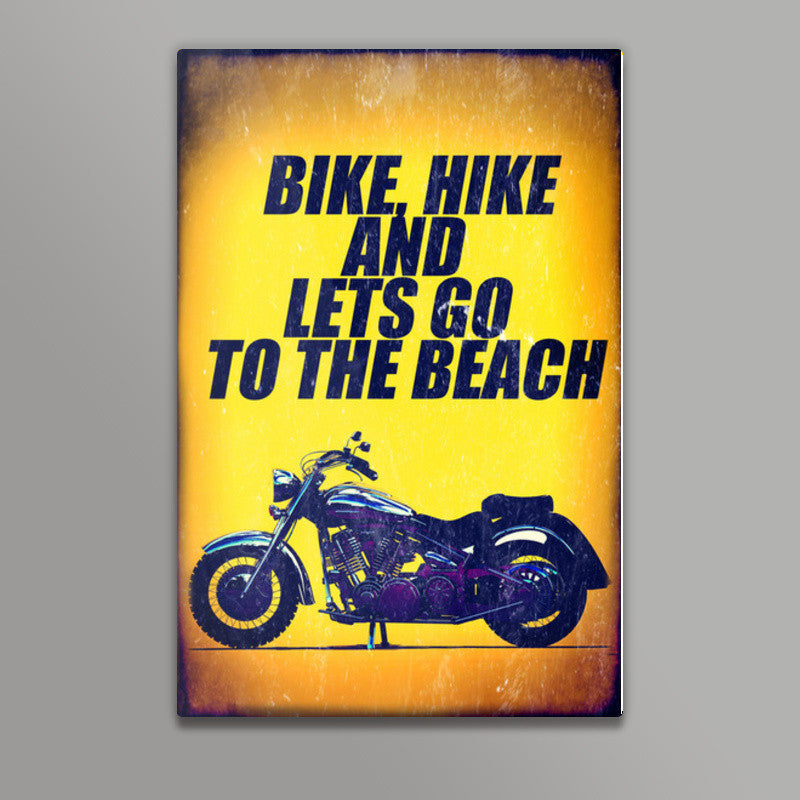 biker Wall Art