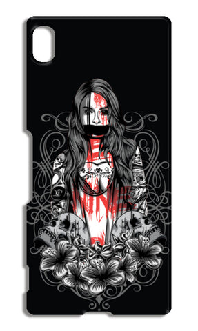 Girl With Tattoo Sony Xperia Z4 Cases