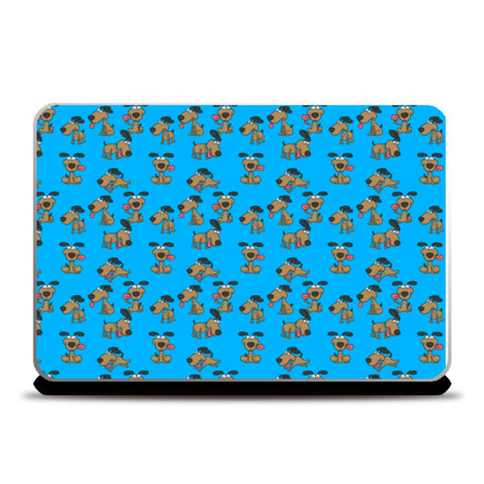 Dog pattern set Laptop Skins
