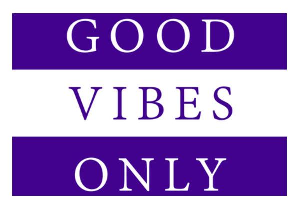 PosterGully Specials, Good Vibes Only Wall Art
