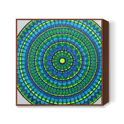 The Bleen Mandala Square Art | Jasmine Kaur Lotey