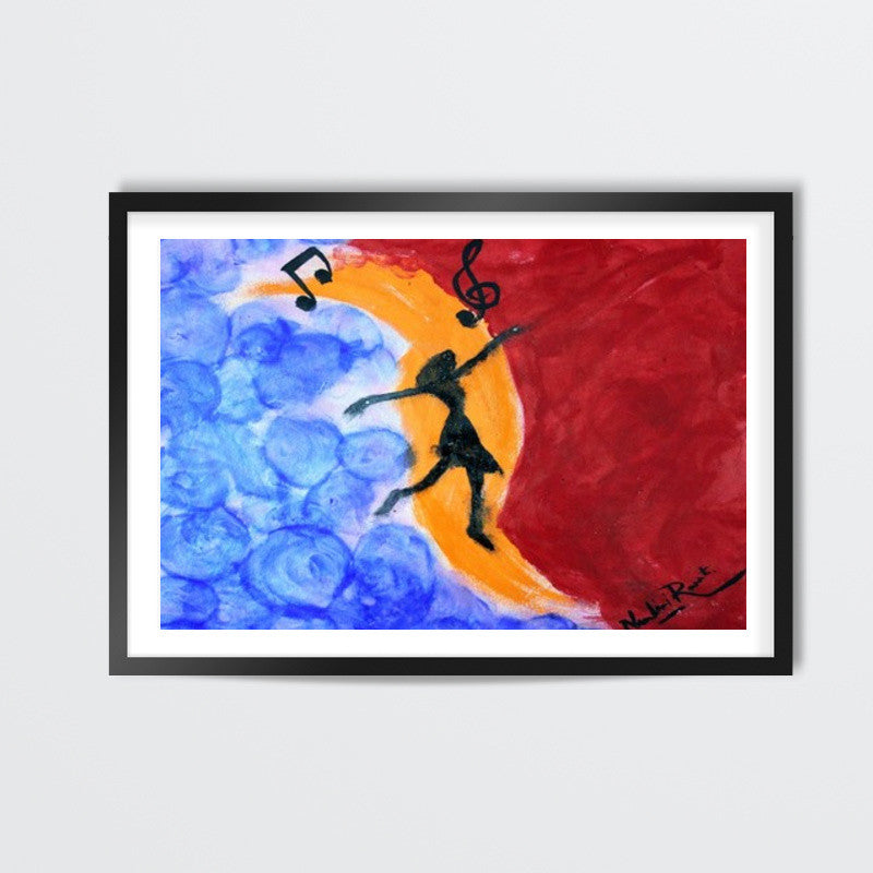 Free Soul | Finger Painting | Abstract | Wall Art