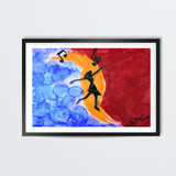 Free Soul | Finger Painting | Abstract | Wall Art
