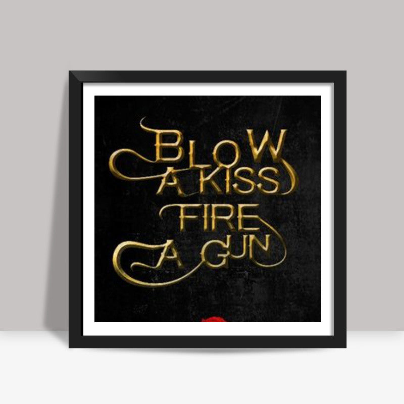 Blow A kiss Square Art
