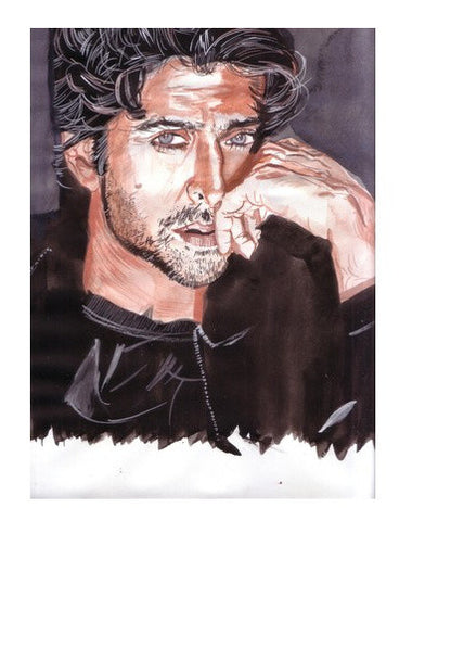 Wall Art, Superstar Hrithik Roshan exudes charisma and promise Wall Art