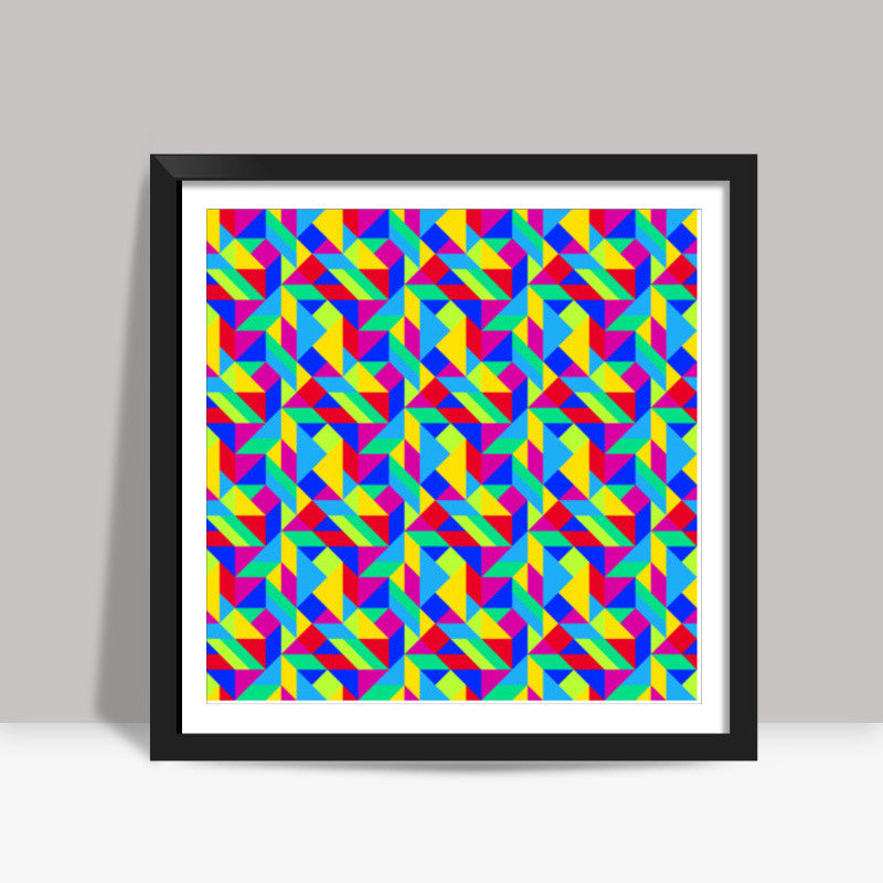 All About Colors 2 Square Art Prints