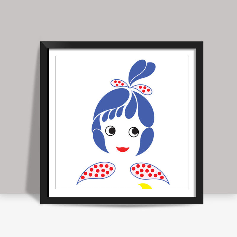 Amul Girl Square Art Prints