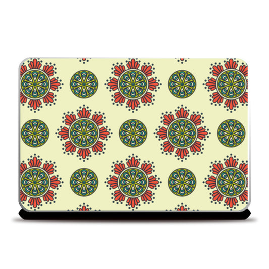 Indo-Asian Abstract Art Laptop Skins