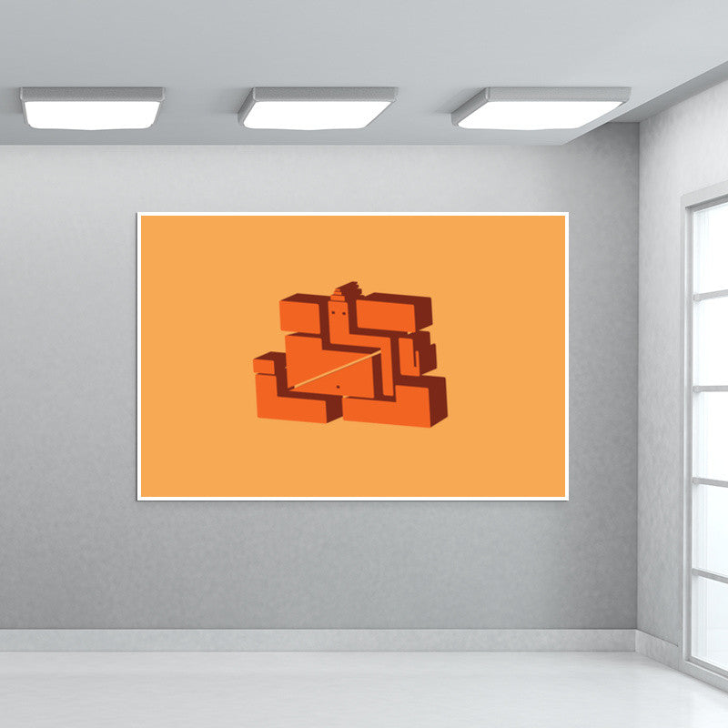 3d minimalist vinayak Wall Art