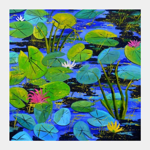 Water Lilies 88 Square Art Prints PosterGully Specials