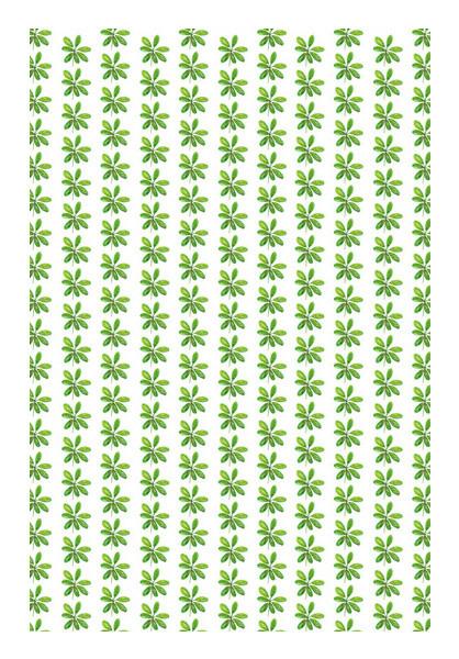 PosterGully Specials, Painted Green Leaf/Leaves Design Botanical Summer Decor Wall Art