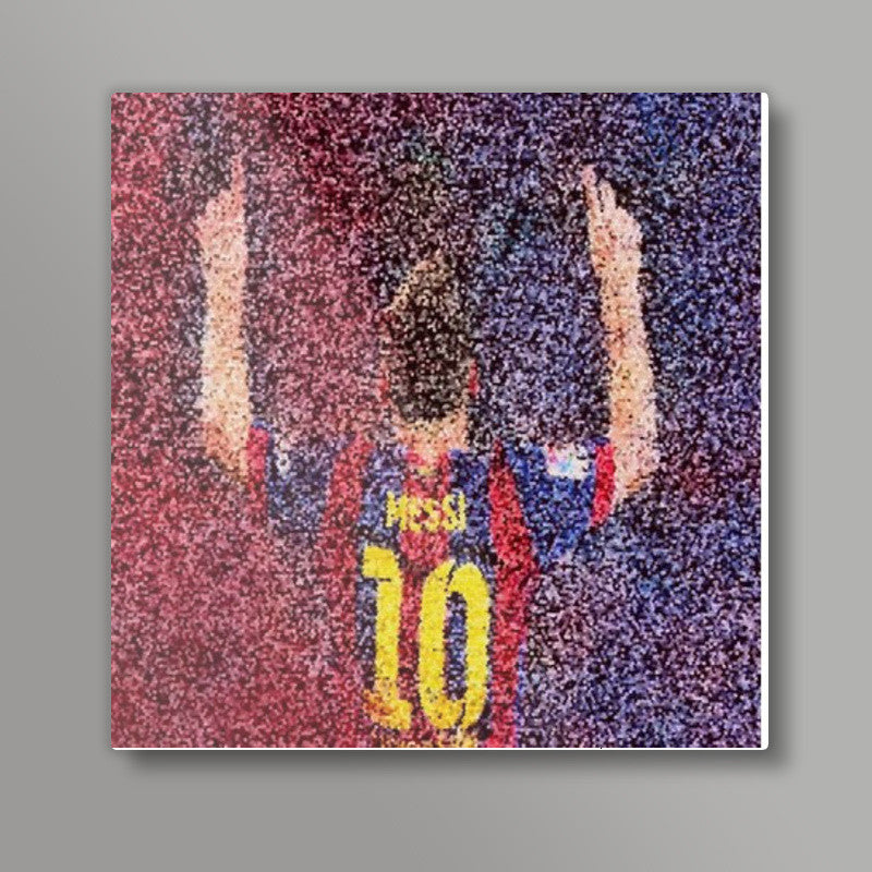 Messi Square Art Prints