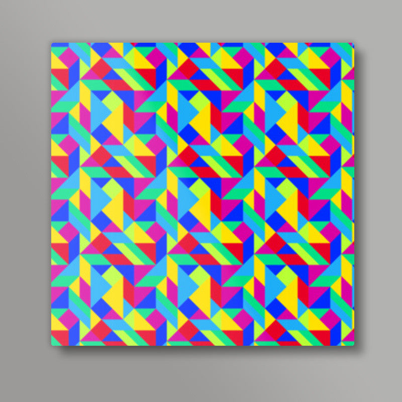 All About Colors 2 Square Art Prints