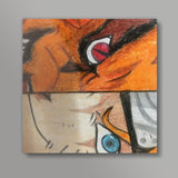 Naruto | Oil Pastel Sketch | Square Art Prints