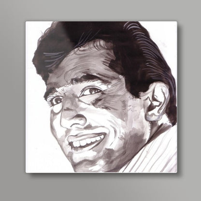 Rajesh Khanna was a talented superstar Square Art Prints