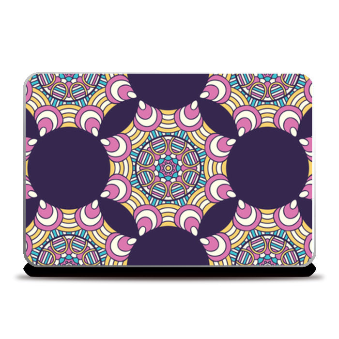 Dark Pattern Art Laptop Skins